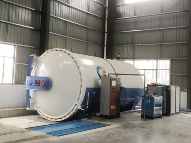 Autoclave para laminado de vidrio